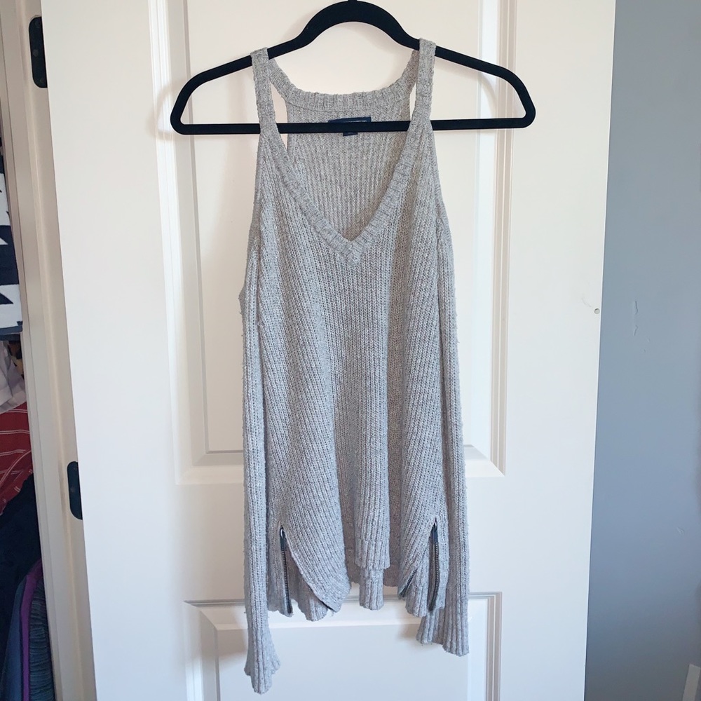 American Eagle Outfitters Cold-Shoulder Sweater